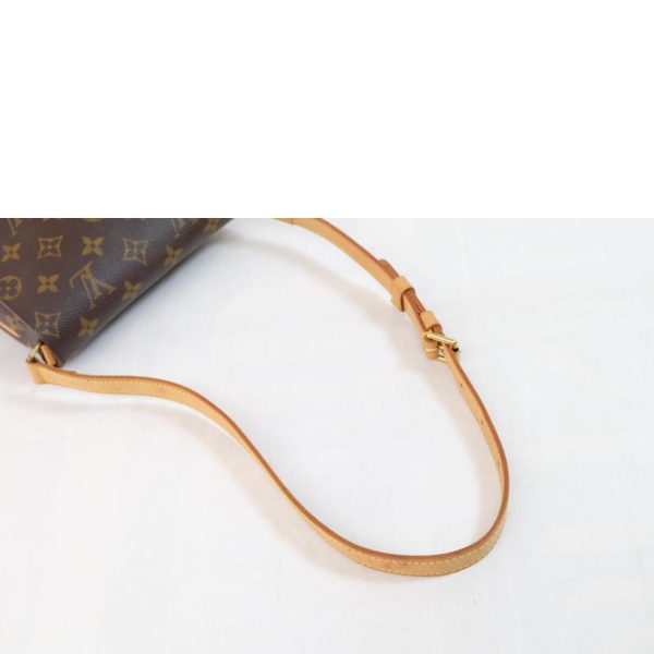 60772 4 Louis Vuitton Musette Salsa Short Shoulder Monogram Bag Brown