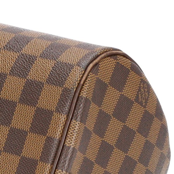 60773 8 Louis Vuitton Ribera MM Damier Ebene Bag Brown