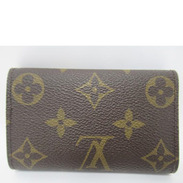 60783 2 Louis Vuitton Multicle 6 Monogram Wallet Brown