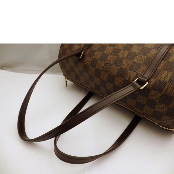 60819 3 Louis Vuitton Papillon GM Shoulder Bag Damier Ebene Brown