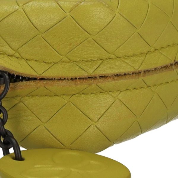 60841 8 Bottega Veneta Chain Bag Yellow