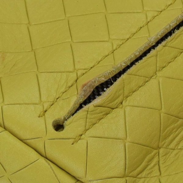 60841 9 Bottega Veneta Chain Bag Yellow