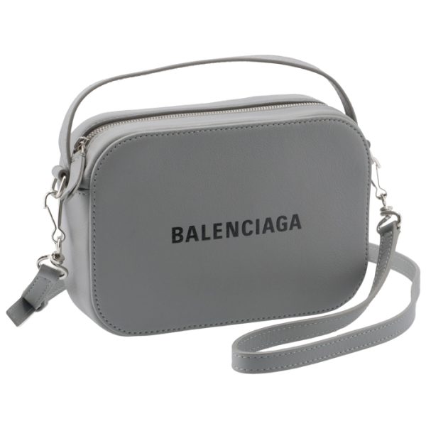 608653dlq4n1165 Balenciaga Everyday XS Camera Bag Gray