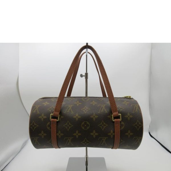 60872 1 Louis Vuitton Papillon 26 Monogram Handbag Brown