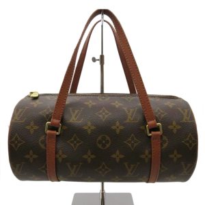 60872 2 Louis Vuitton Thames Damier Satchel Bag Brown