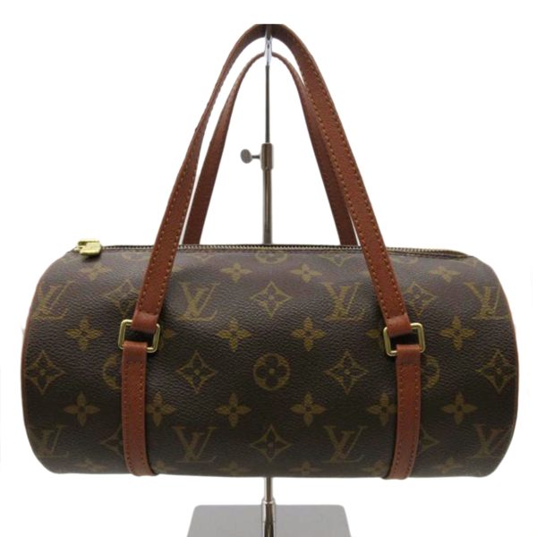 60872 2 Louis Vuitton Papillon 26 Monogram Handbag Brown