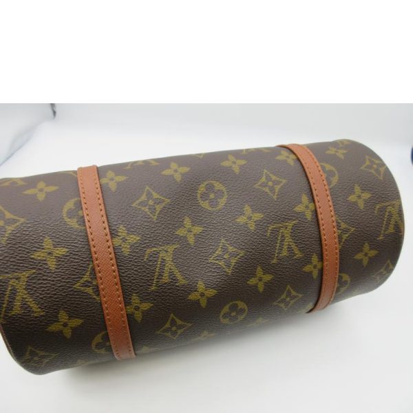 60872 3 Louis Vuitton Papillon 26 Monogram Handbag Brown