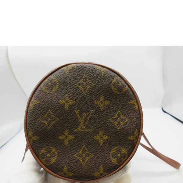 60872 4 Louis Vuitton Papillon 26 Monogram Handbag Brown