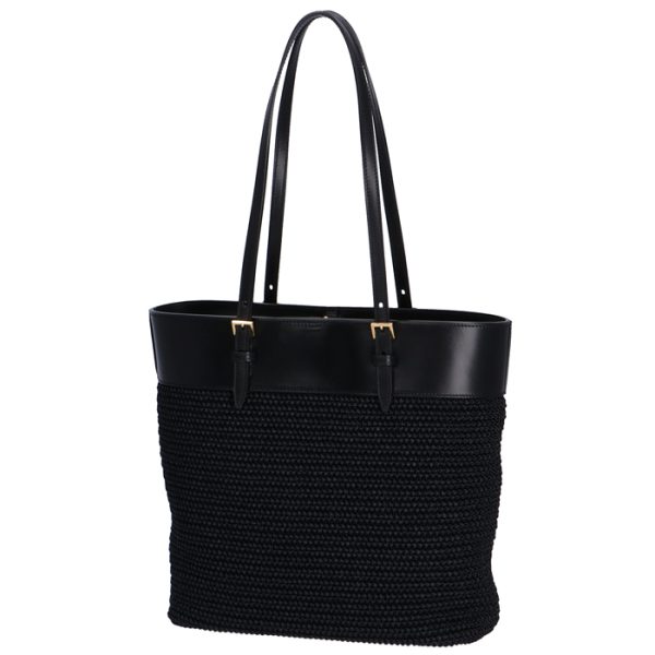 6090179ob8j1000 2 Saint Laurent Paris Shopping Tote Basket Bag Black