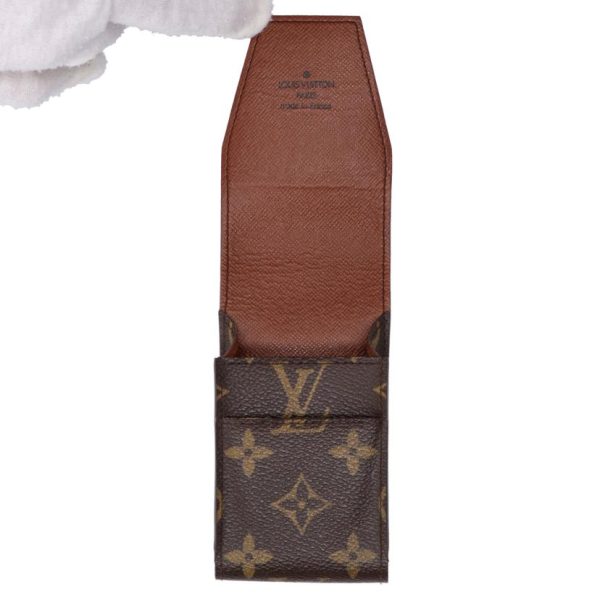 60957 3 Louis Vuitton Eteui Cigarette Monogram Case Brown