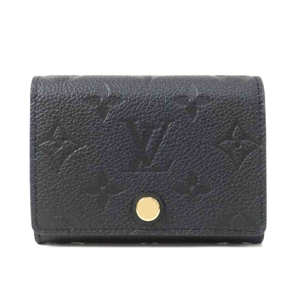 61051 1 Louis Vuitton Anvelope Carte de Visite Emplant Card Case Coin Purse Black