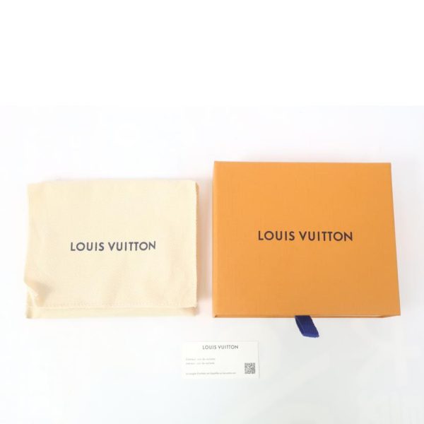 61051 7 Louis Vuitton Anvelope Carte de Visite Emplant Card Case Coin Purse Black