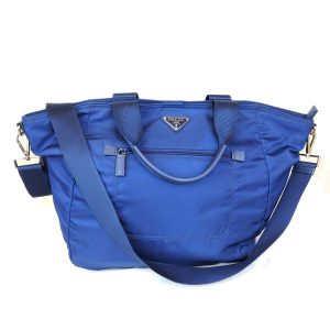 61130 1 Balenciaga Blue Cabas S Tote Bag Black