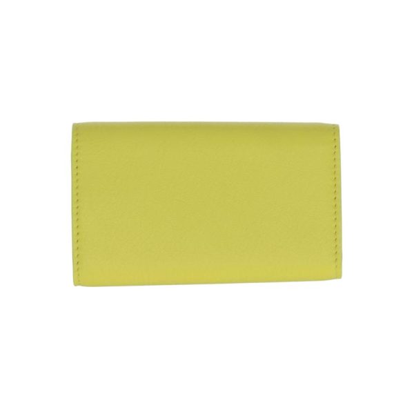 61138 2 Balenciaga Key Case Bag Yellow