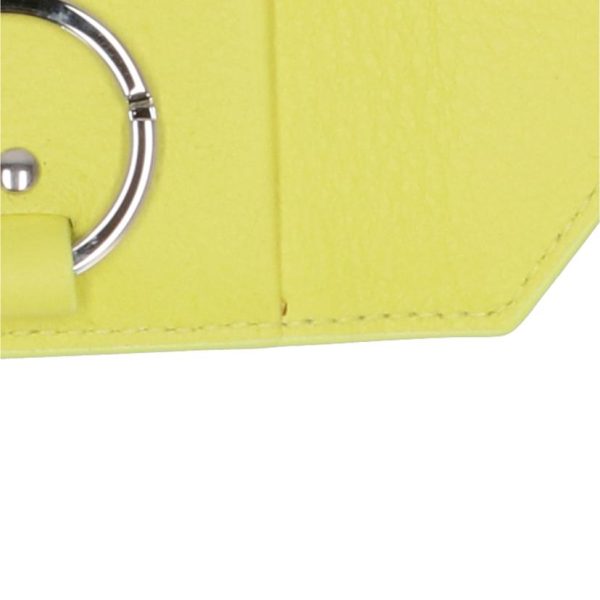 61138 7 Balenciaga Key Case Bag Yellow