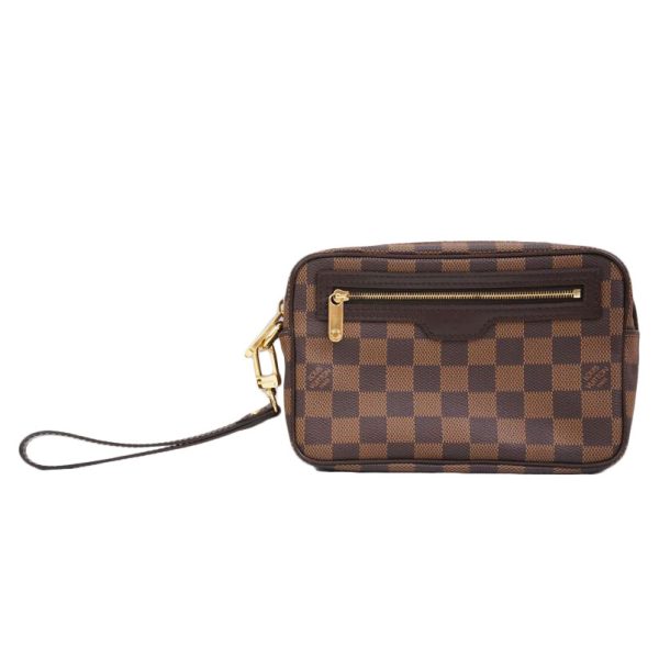 61154 1 Louis Vuitton Pochette Bier Macau Bag Damier Ebene