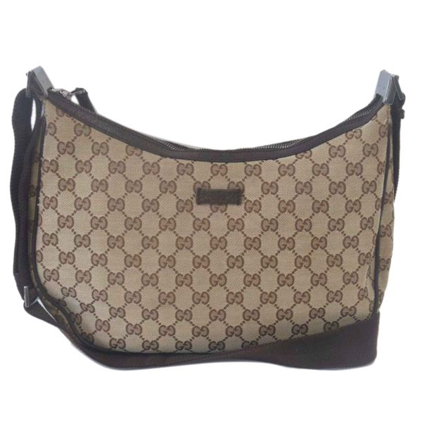 61155 1 GUCCI Shoulder Bag GG Canvas