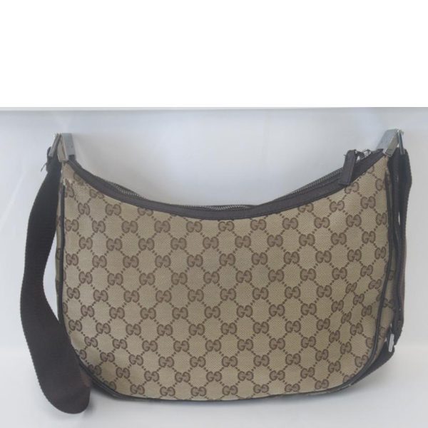 61155 2 GUCCI Shoulder Bag GG Canvas