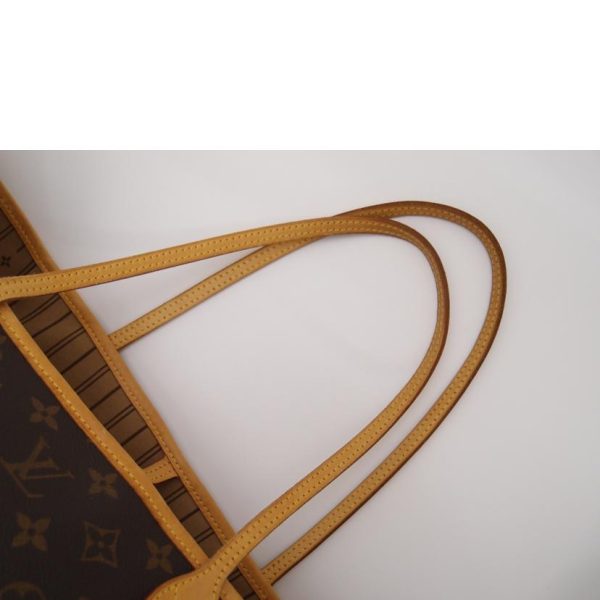 61447 4 Louis Vuitton Neverfull GM Monogram Tote Bag Brown