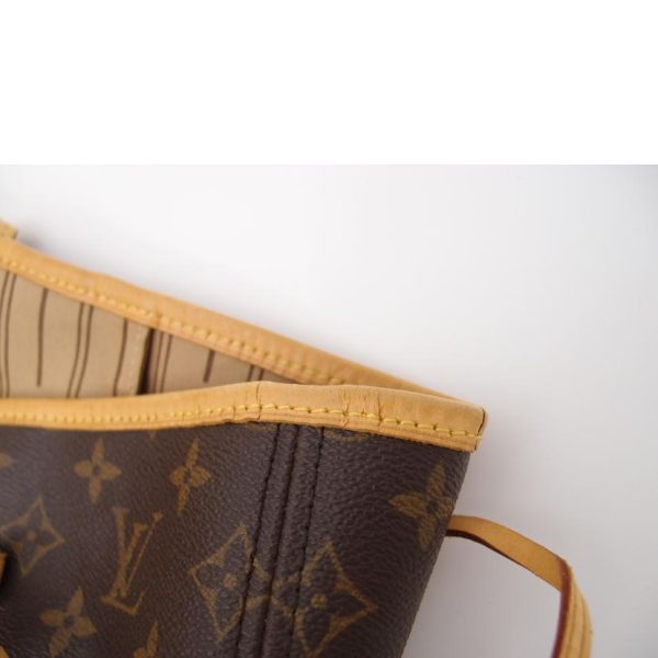 61447 6 Louis Vuitton Neverfull GM Monogram Tote Bag Brown