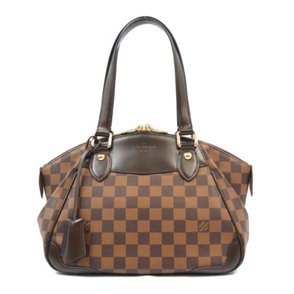 61509 1 Louis Vuitton Verona Damier Satchel Bag Brown