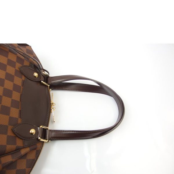 61509 4 Louis Vuitton Verona Damier Satchel Bag Brown