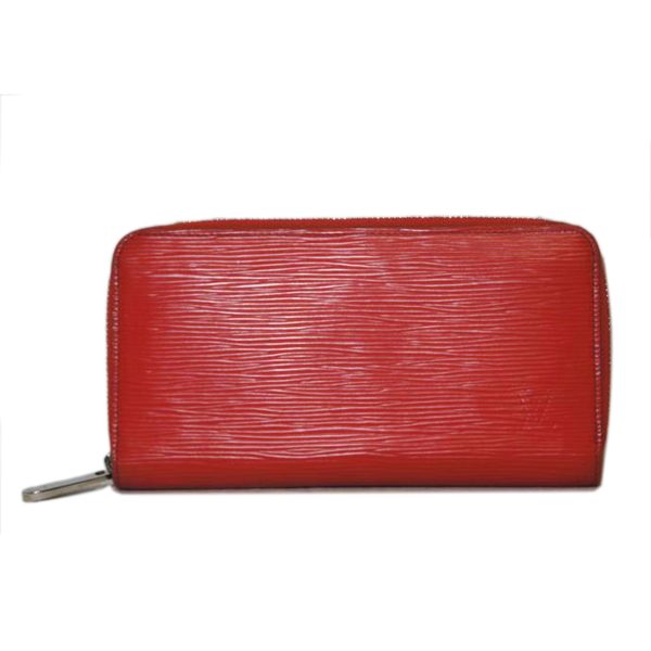 61663 1 Louis Vuitton Zippy Wallet Epi Wallet Red