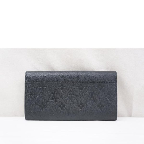 61820 2 Louis Vuitton Portefeuil Sala Wallet Empreinte Noir