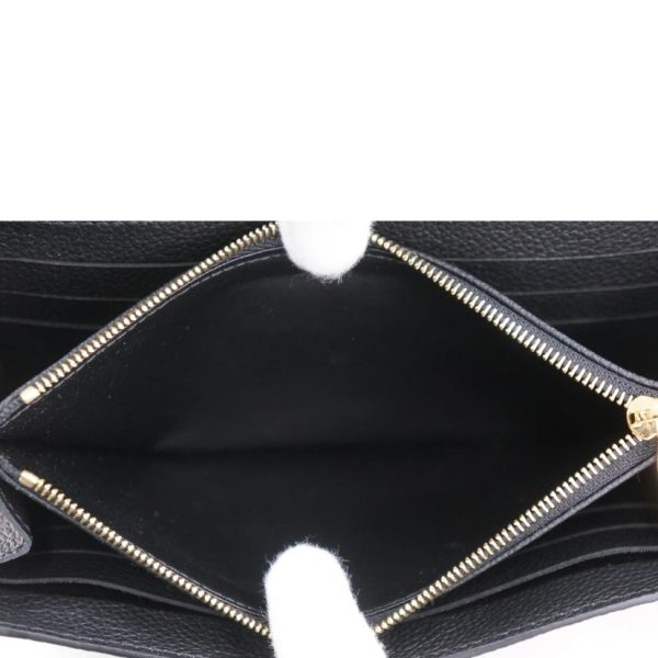 61820 6 Louis Vuitton Portefeuil Sala Wallet Empreinte Noir