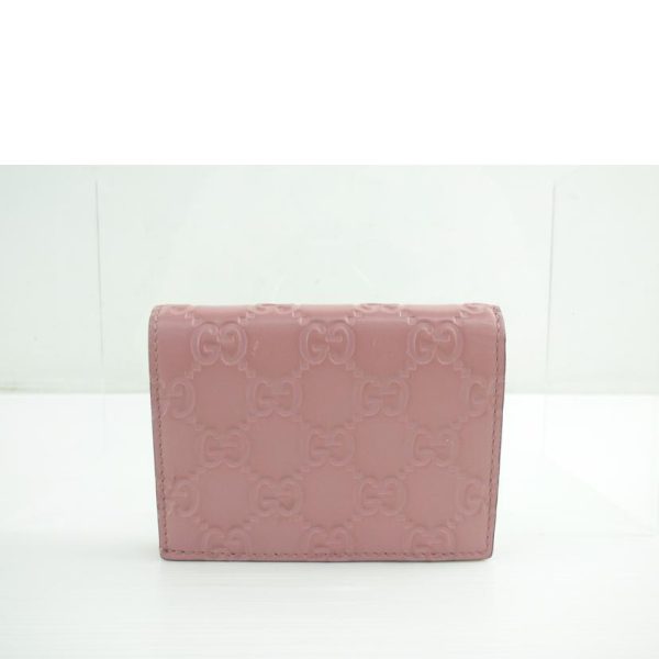 61860 2 GUCCI Shima Leather Card Case