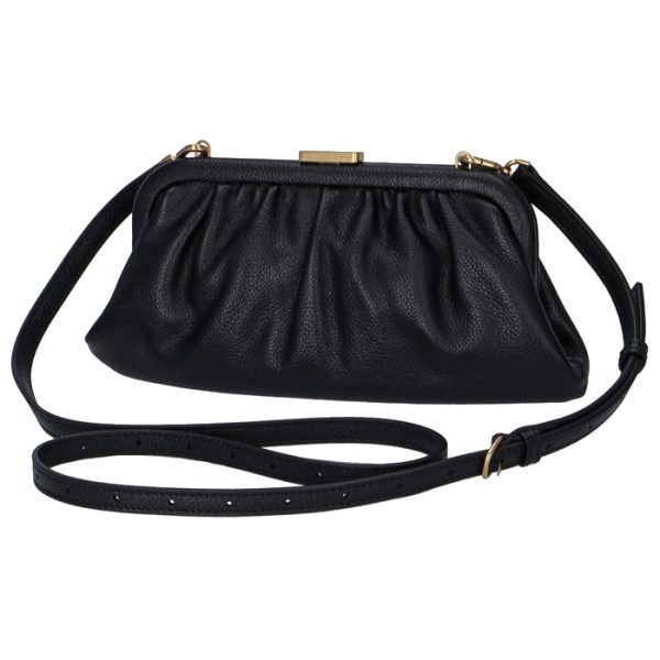 6188951izom1000 2 Balenciaga Cloud XS Clutch Bag Black