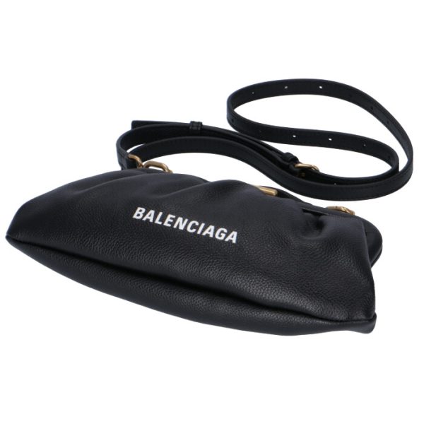 6188951izom1000 3 Balenciaga Cloud XS Clutch Bag Black