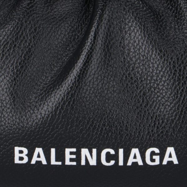 6188951izom1000 4 Balenciaga Cloud XS Clutch Bag Black