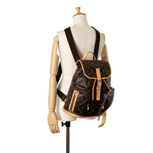 61q2bhdja37tb9vo 9 Louis Vuitton Sac a de Bosfort Rucksack Backpack Brown