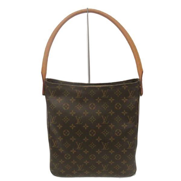 62015 1 Louis Vuitton Looping GM Monogram Bag Brown