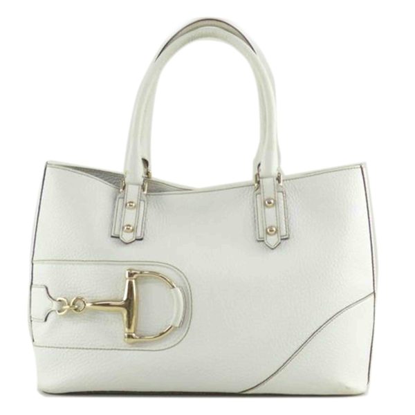 62089 1 Gucci Horsebit Leather Tote Bag