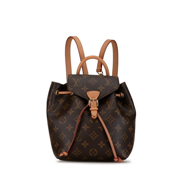 620hdqd4k9r7opkj 1 Louis Vuitton Monogram Montsouris NMBB Rucksack Backpack M45502 Brown PVC Leather