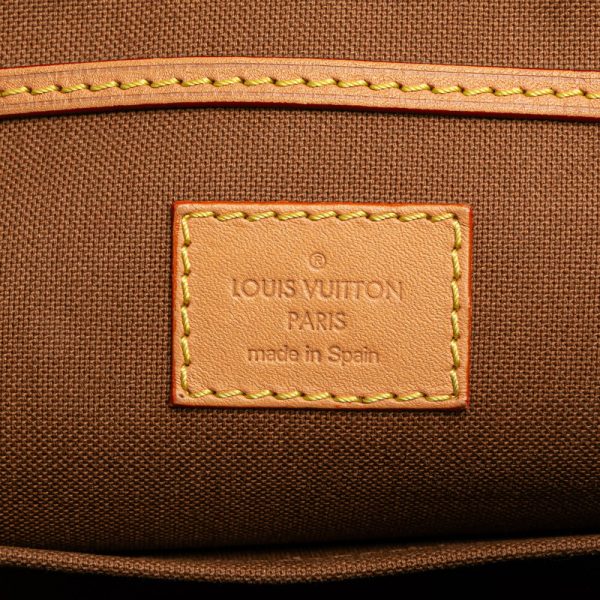 620hdqd4k9r7opkj 6 Louis Vuitton Monogram Montsouris NMBB Rucksack Backpack M45502 Brown PVC Leather