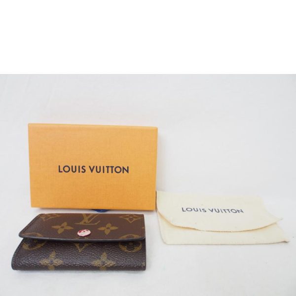 62133 8 Louis Vuitton Multicle 6 Monogram Key Case Fuchsia