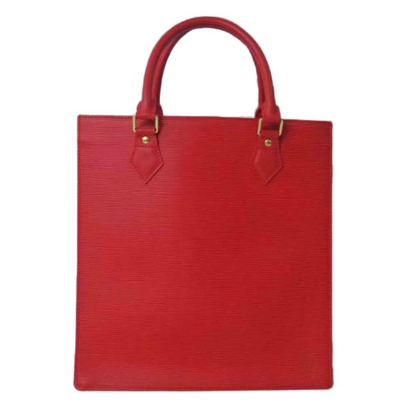 62192 1 Louis Vuitton Sac Pla PM Epi Hand Bag Red