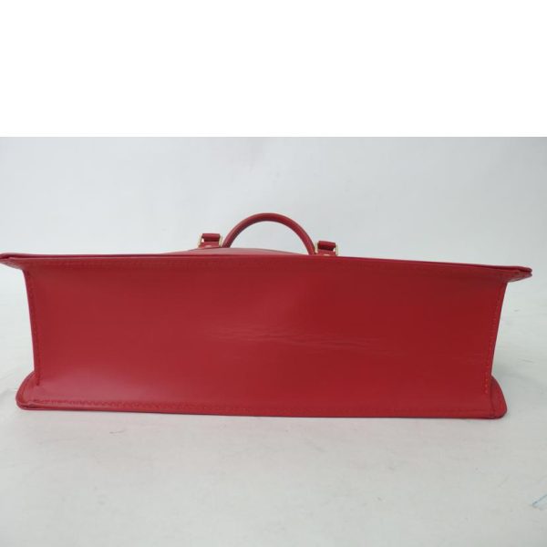 62192 4 Louis Vuitton Sac Pla PM Epi Hand Bag Red