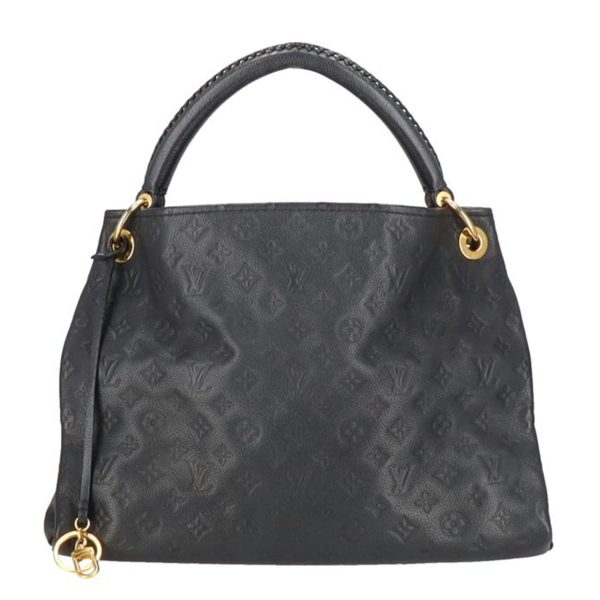 62267 1 Louis Vuitton Artsy Monogram Empreinte Tote Bag Brown