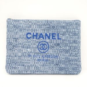 62428 1 CHANEL Coco Mark Long Wallet Caviar Skin Wallet