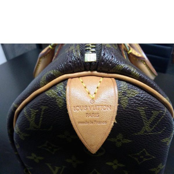 62474 4 Louis Vuitton Speedy 30 Handbag Brown