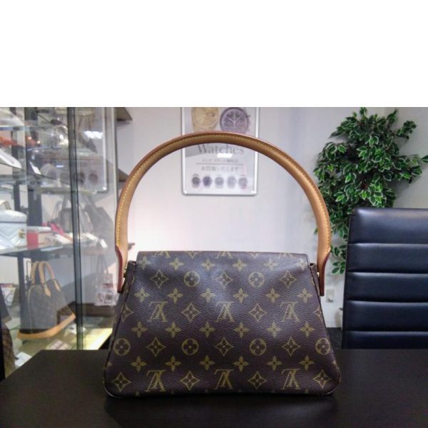 62481 3 Louis Vuitton Mini Looping Handbag Brown