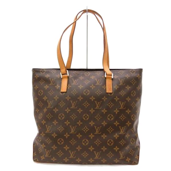 62515 1 Louis Vuitton Cava Mezzo Monogram Bag Brown