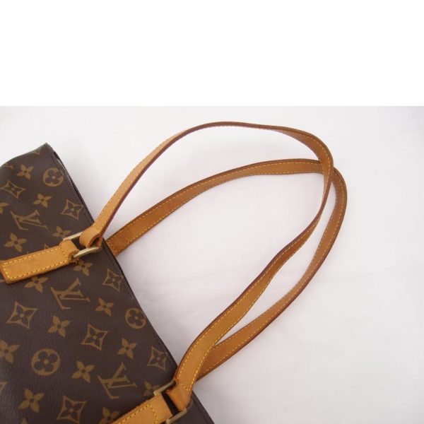 62515 4 Louis Vuitton Cava Mezzo Monogram Bag Brown