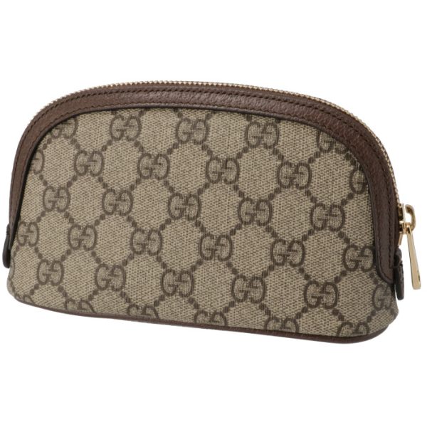 62555096iwg8745 2 GUCCI Ophidia GG Cosmetic Case Beige Ebony