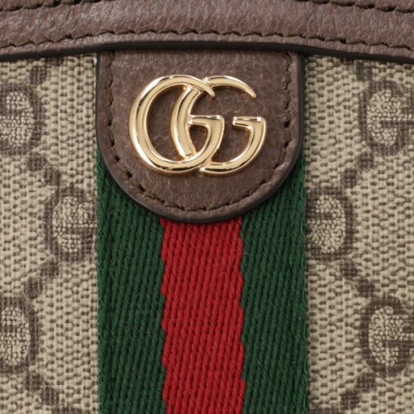 62555096iwg8745 4 GUCCI Ophidia GG Cosmetic Case Beige Ebony