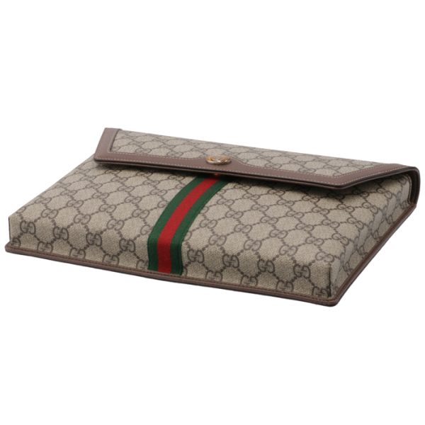 62571396iws8745 3 GUCCI Ophidia GG Clutch Bag Beige